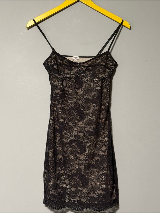 Aritzia Dresses & Skirts - Aritzia black lace mini dress with adjustable straps. Size S